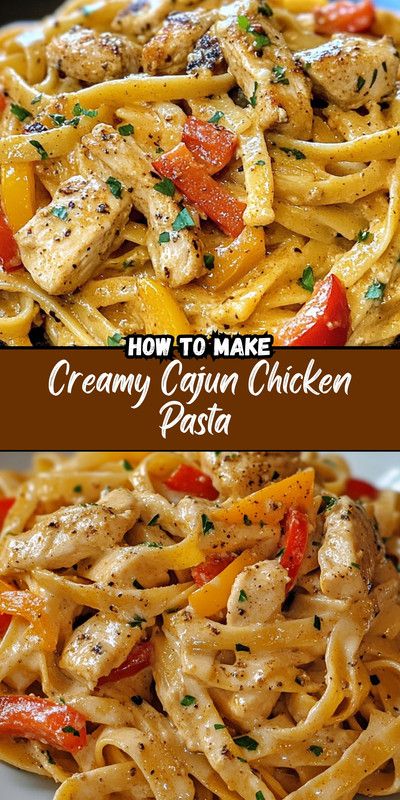 Delicious Creamy Cajun Chicken Pasta Recipe for a Flavorful Meal