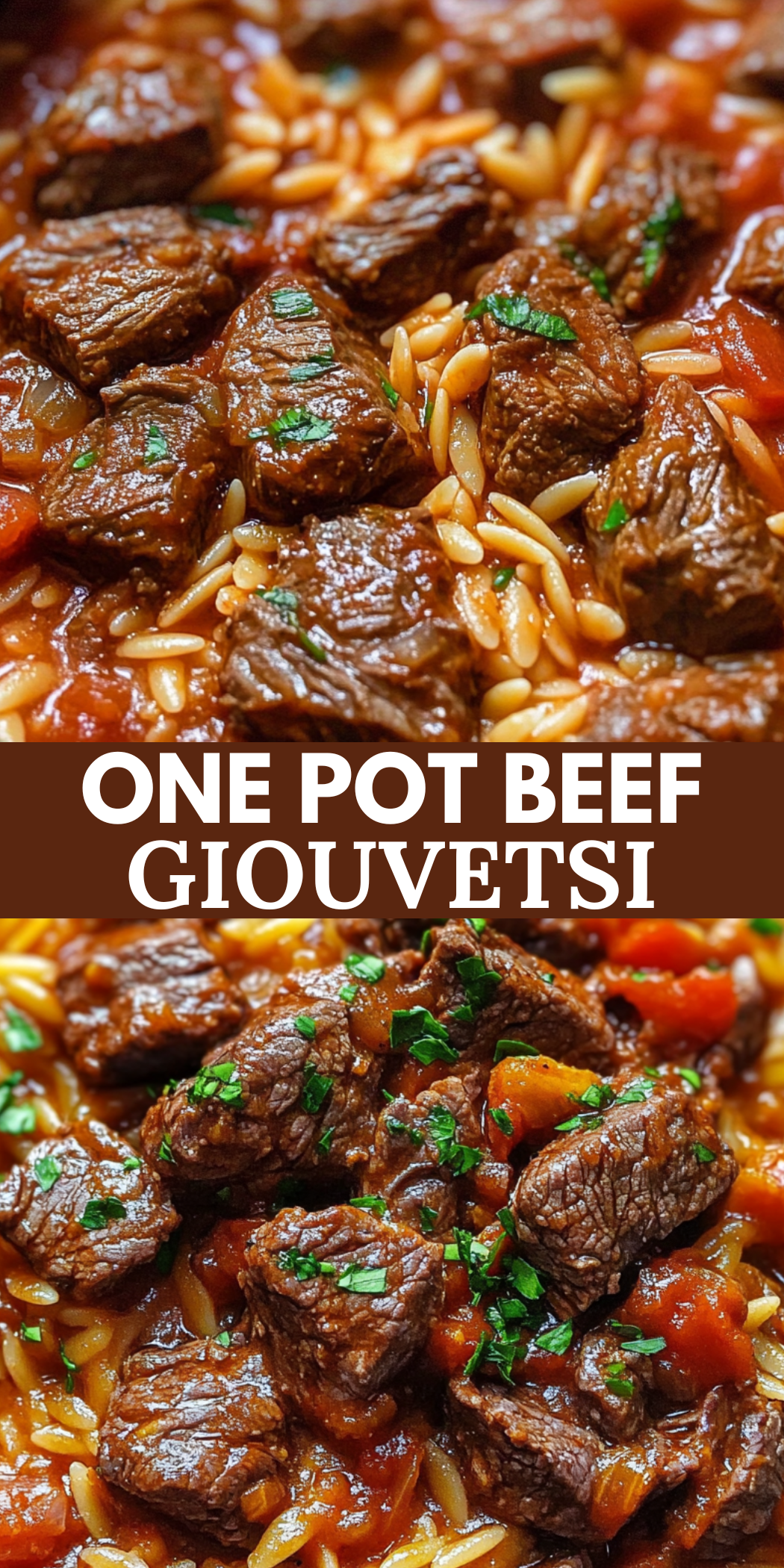 One Pot Beef Giouvetsi