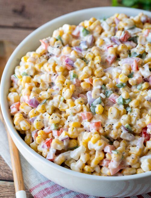 Creamy Corn Salad Recipe