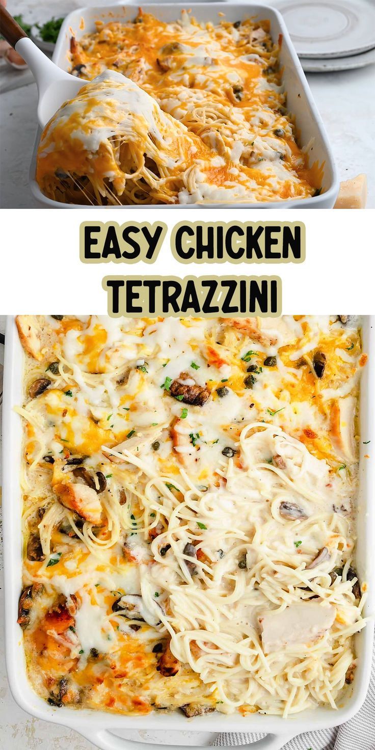 Easy Chicken Tetrazzini Recipe