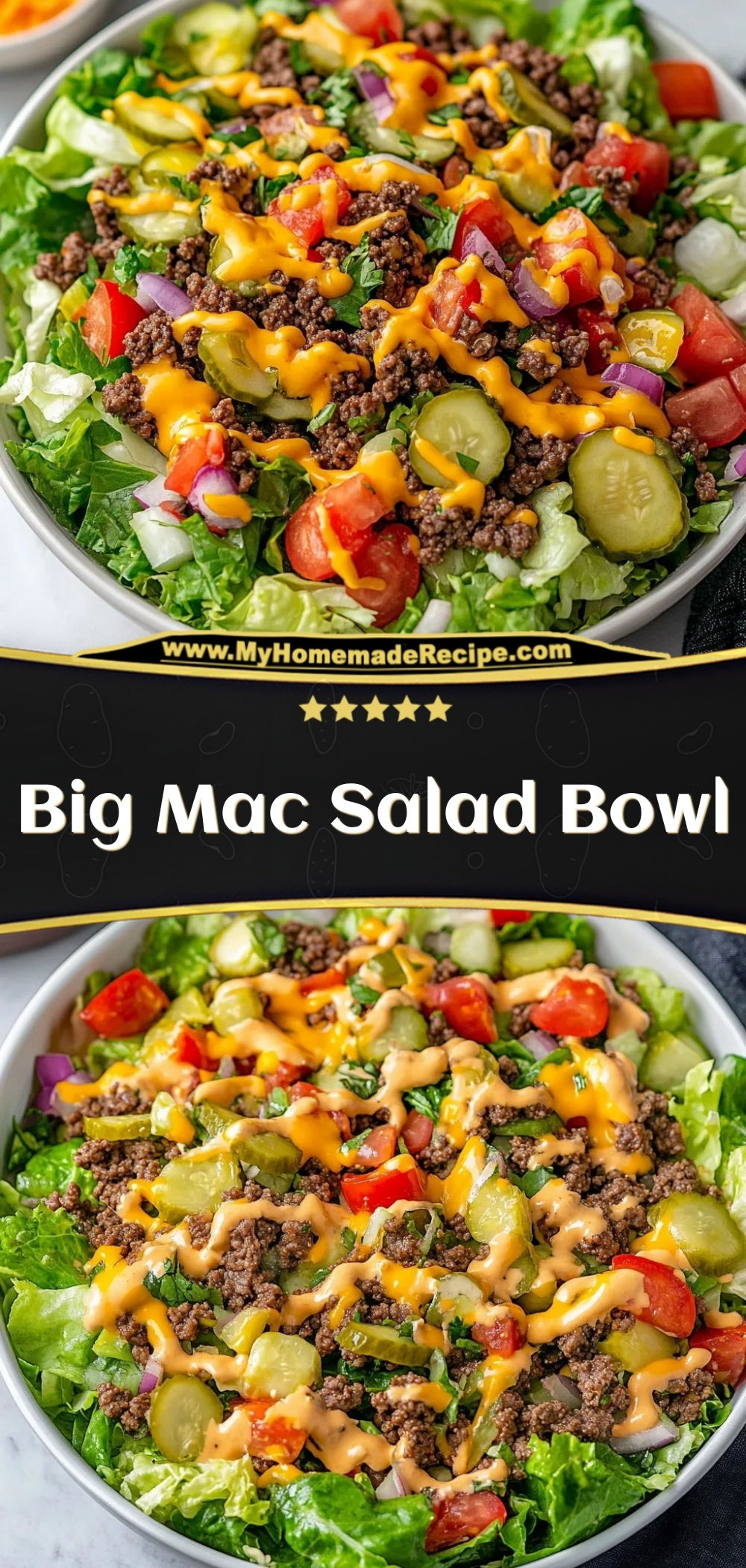 Big Mac Salad Bowl