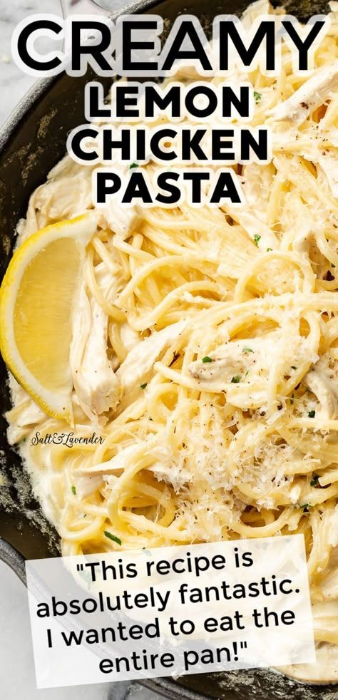 Creamy Lemon Chicken Pasta