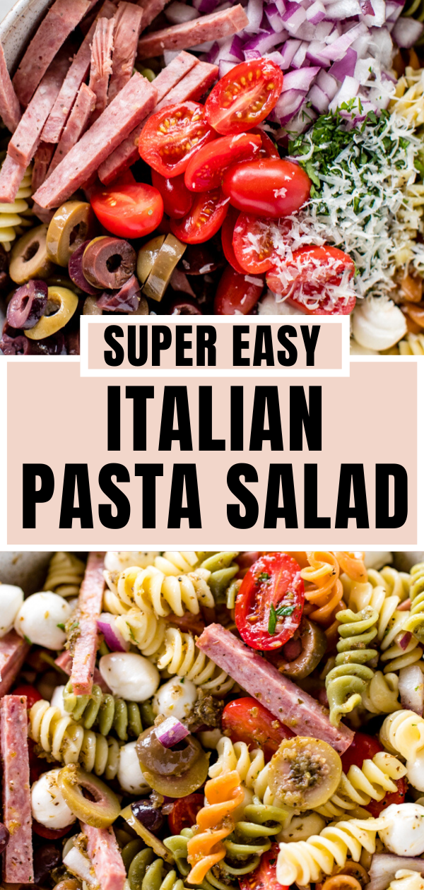Easy Italian Pasta Salad