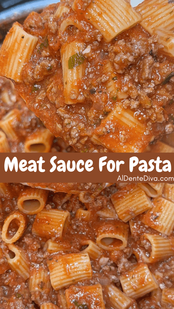 MEAT SAUCE FOR PASTA