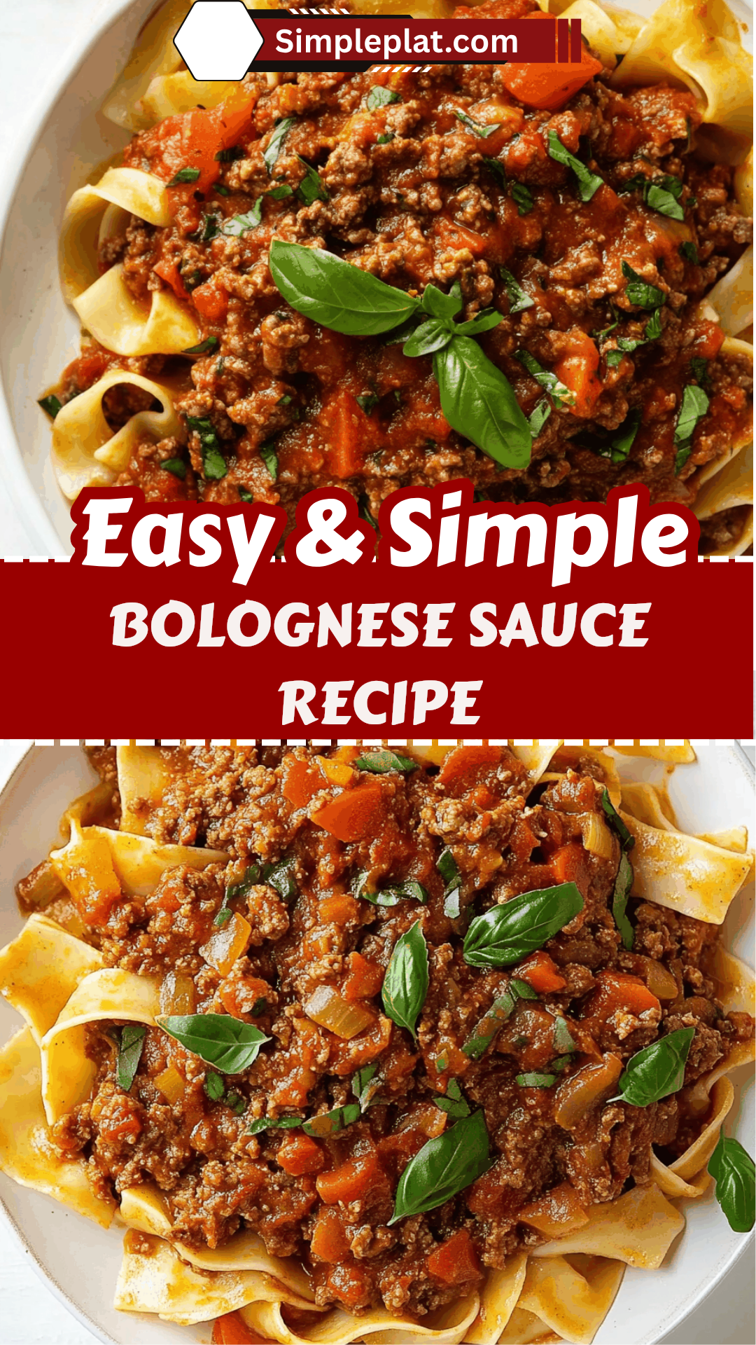 Bolognese Sauce Recipe
