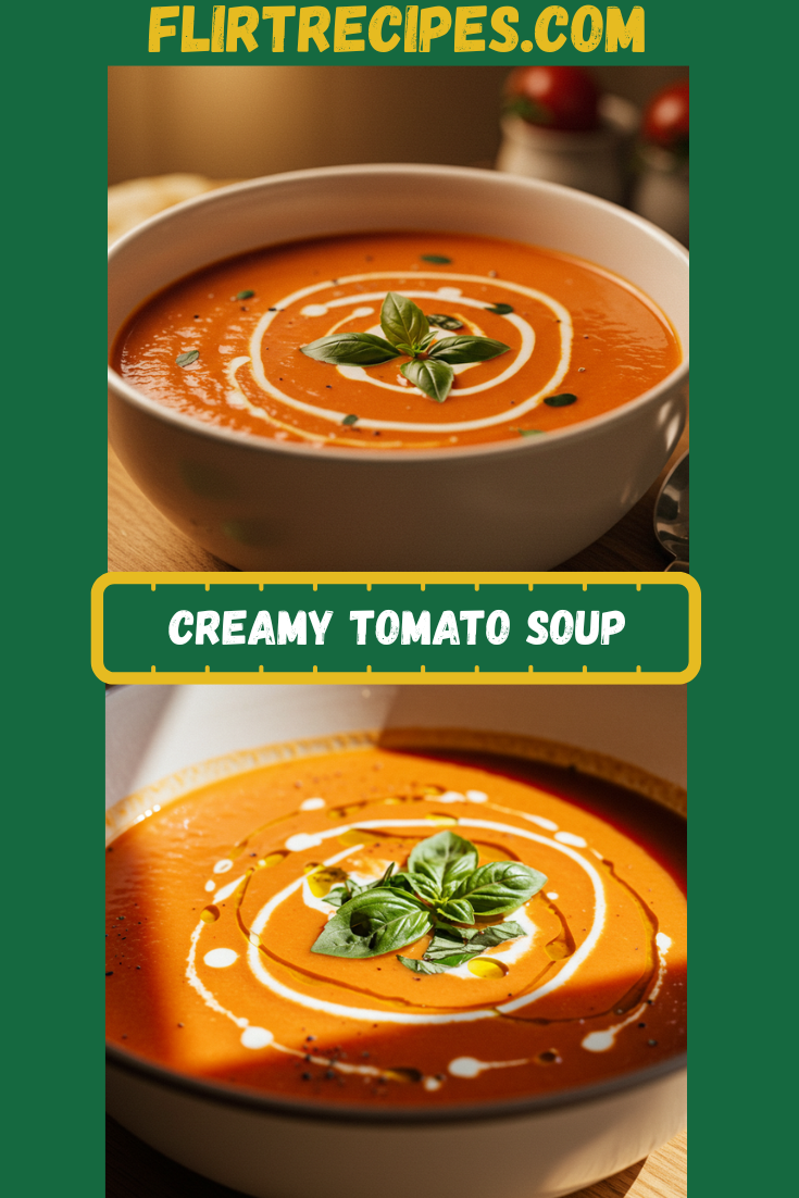 This Cozy Tomato Soup Saved My Cold Days — Creamy & Vegan