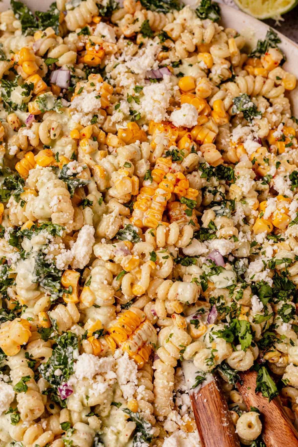 Mexican Street Corn Pasta Salad