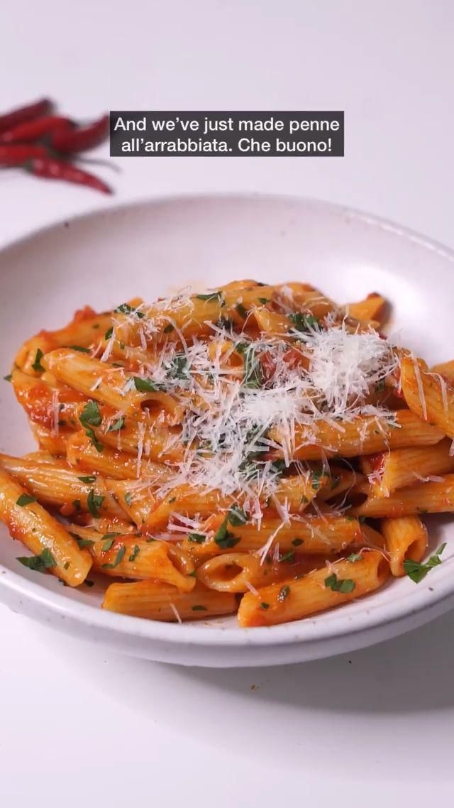 Penne Arrabbiata – Spicy Tomato Pasta