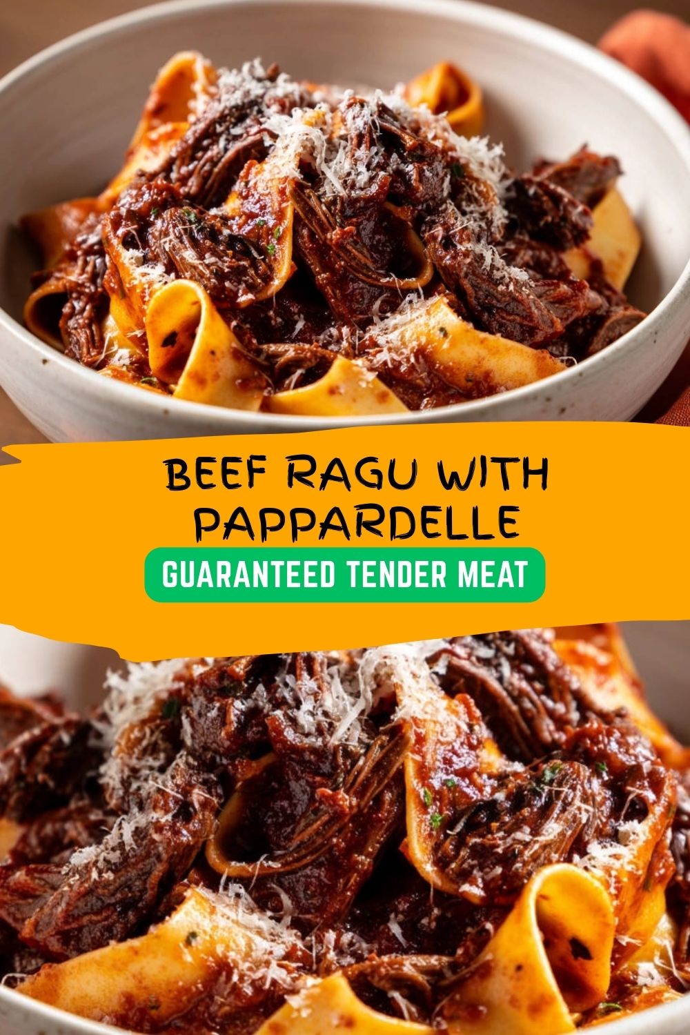 Tender Beef Ragu with Pappardelle