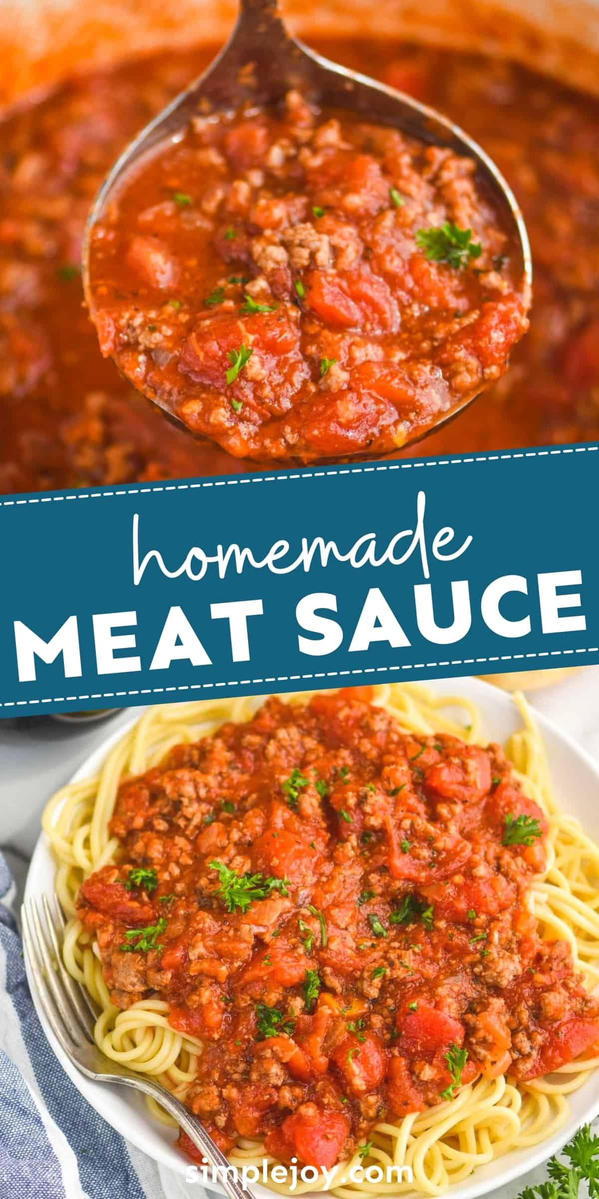 Spaghetti Meat Sauce Recipe