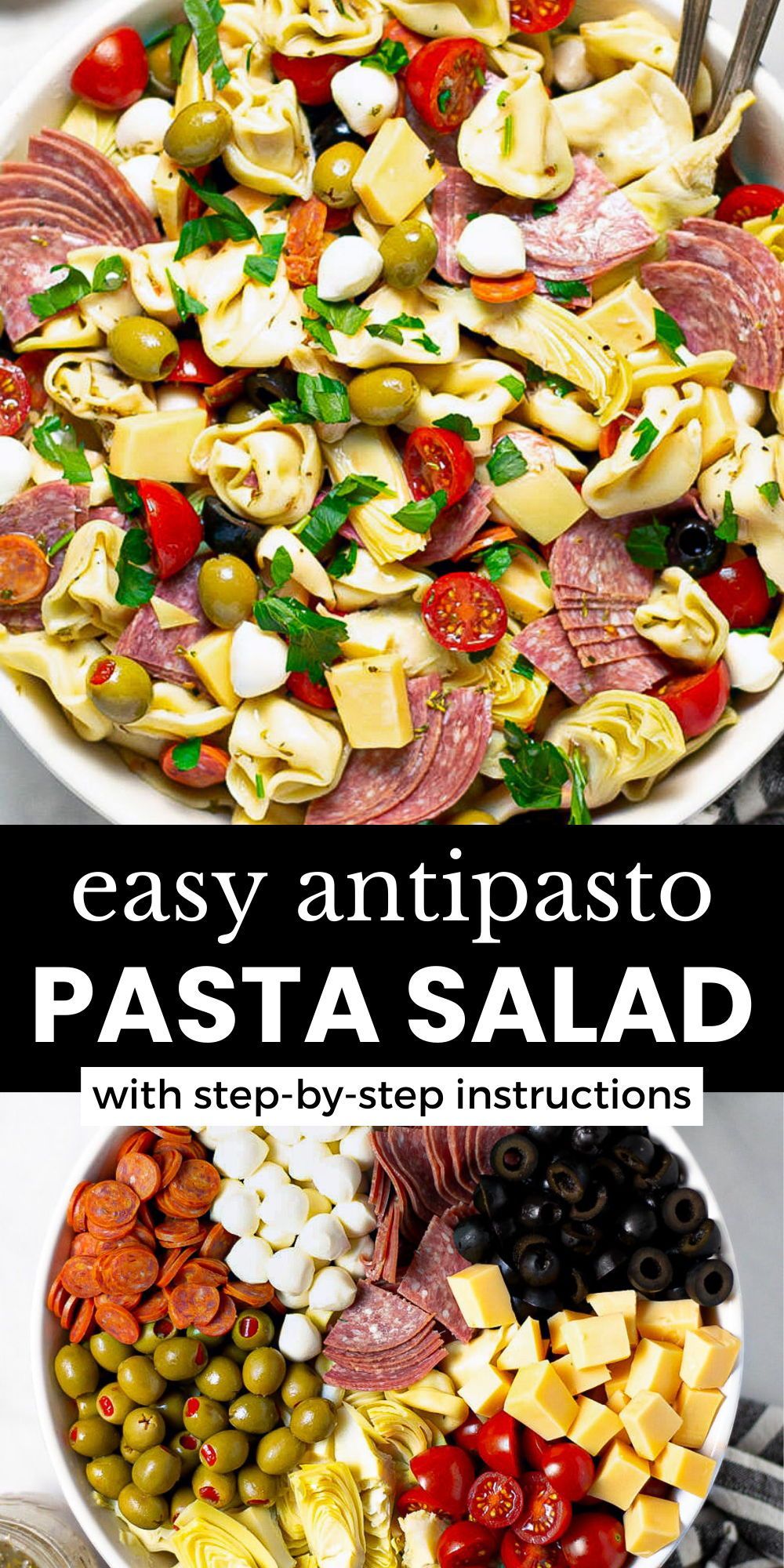 Simple Antipasto Pasta Salad