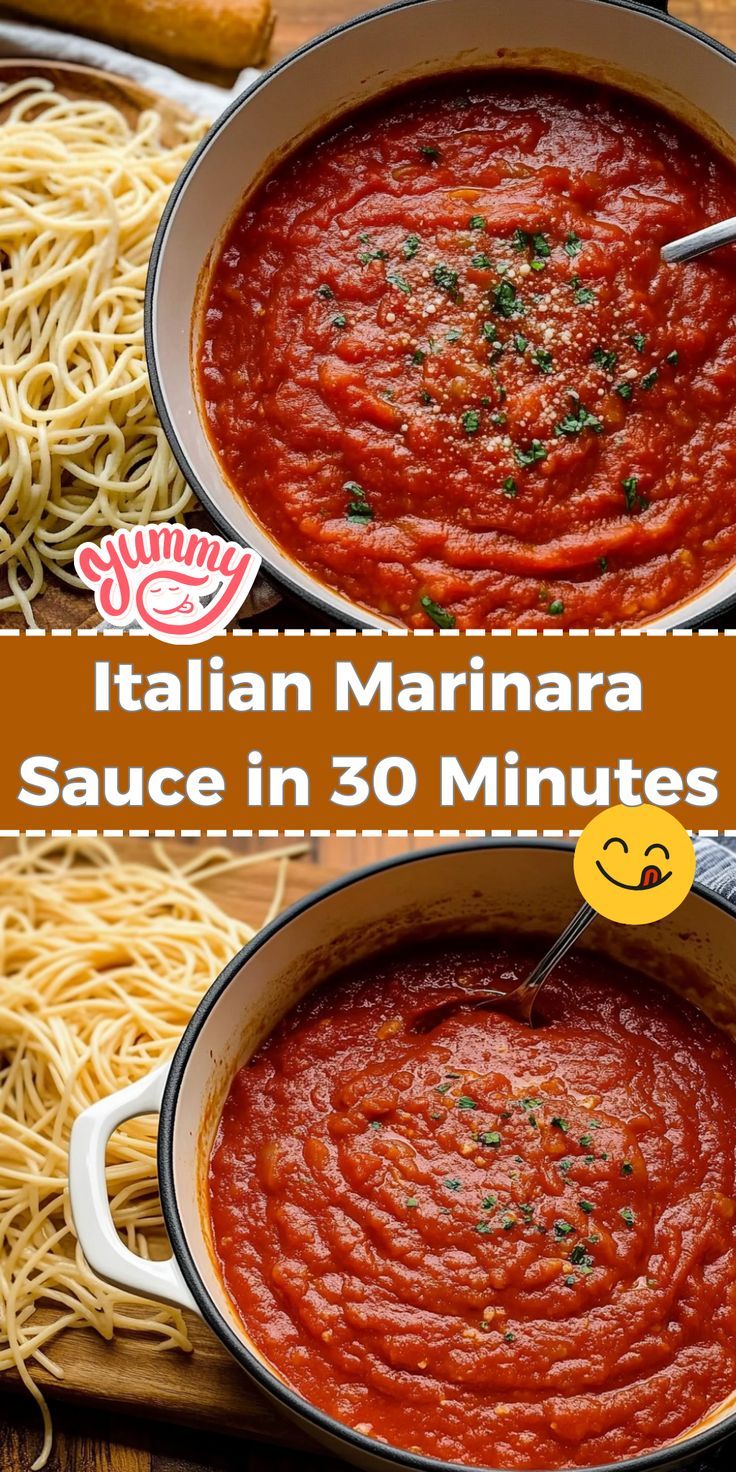 Authentic Italian Marinara Sauce in 30 Minutes