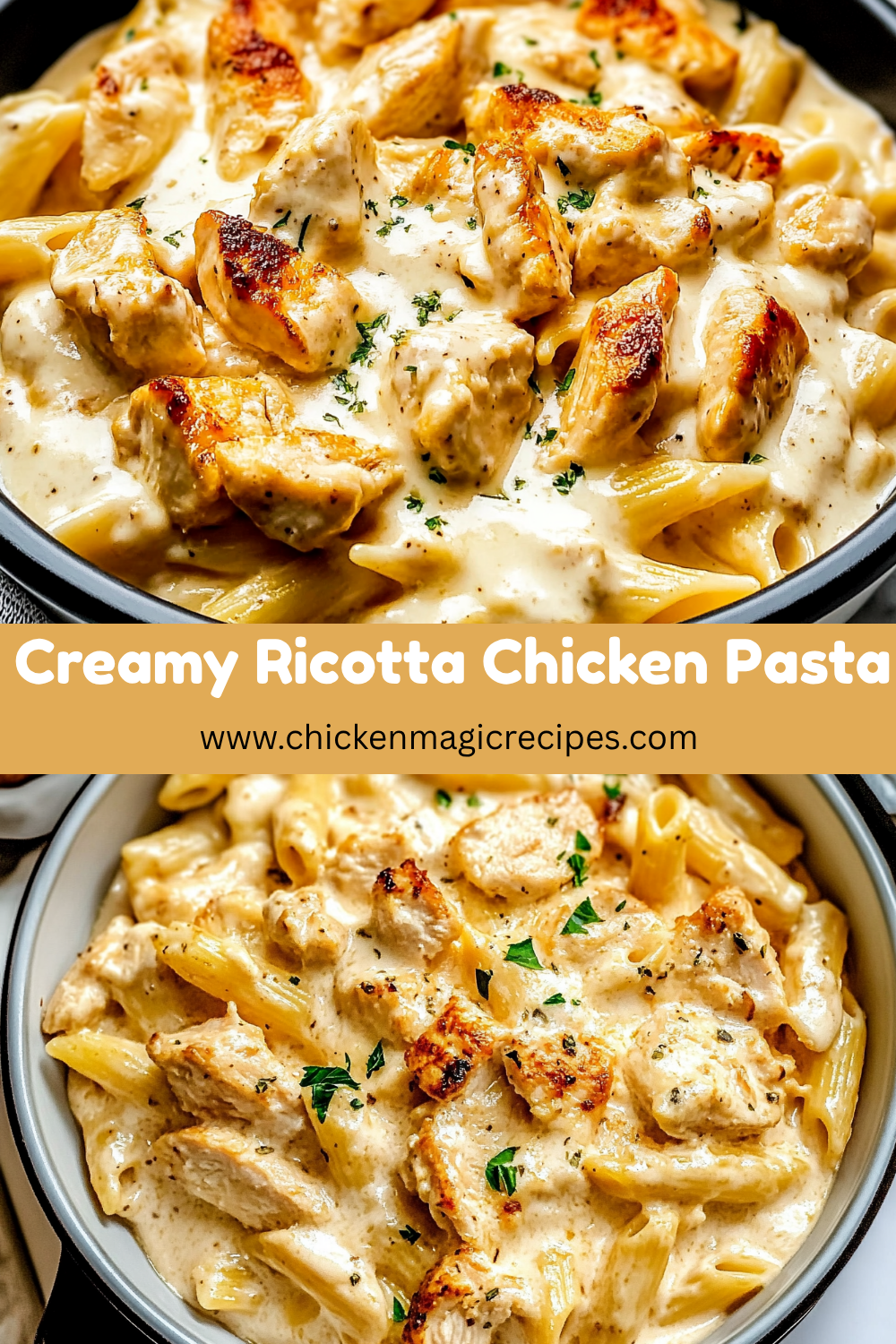 Creamy Ricotta Chicken Pasta