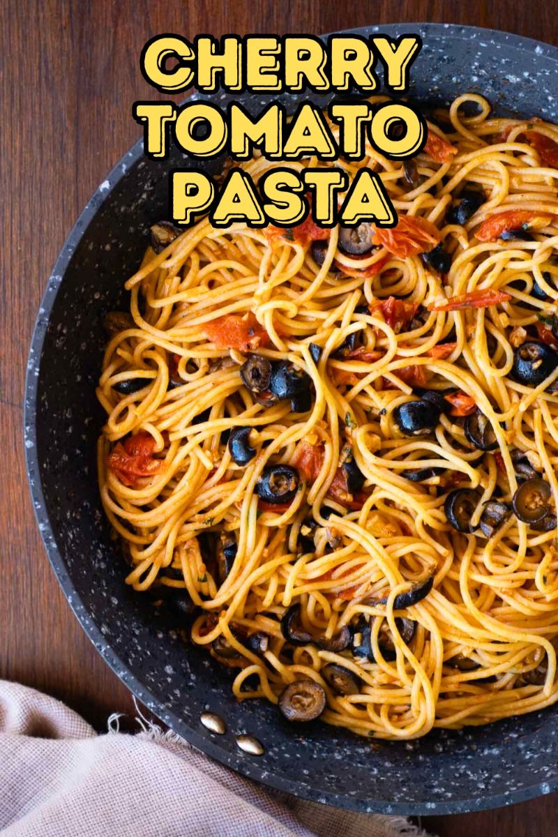 Fresh & Flavorful Cherry Tomato Pasta | Quick & Easy