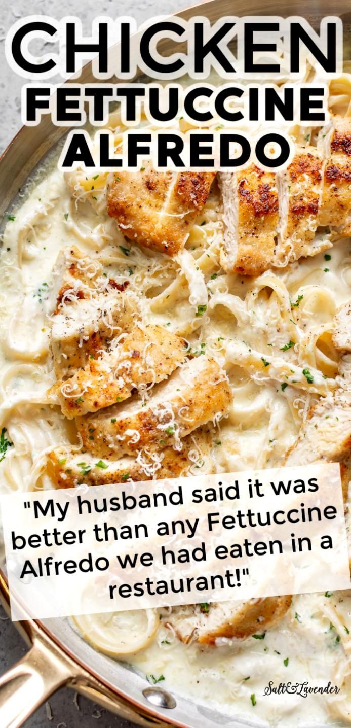 Chicken Fettuccine Alfredo