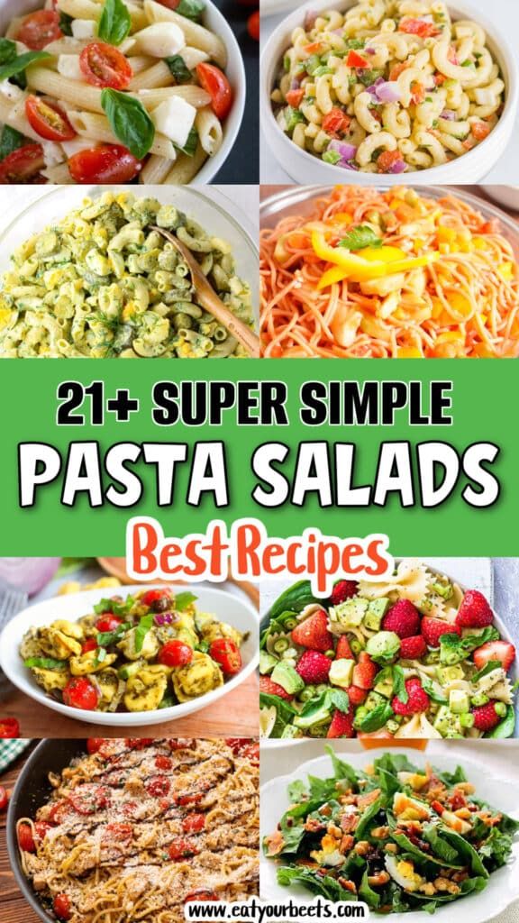 21+ Super Simple Pasta Salad Recipes