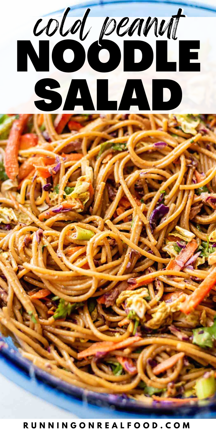 Cold Peanut Noodle Salad