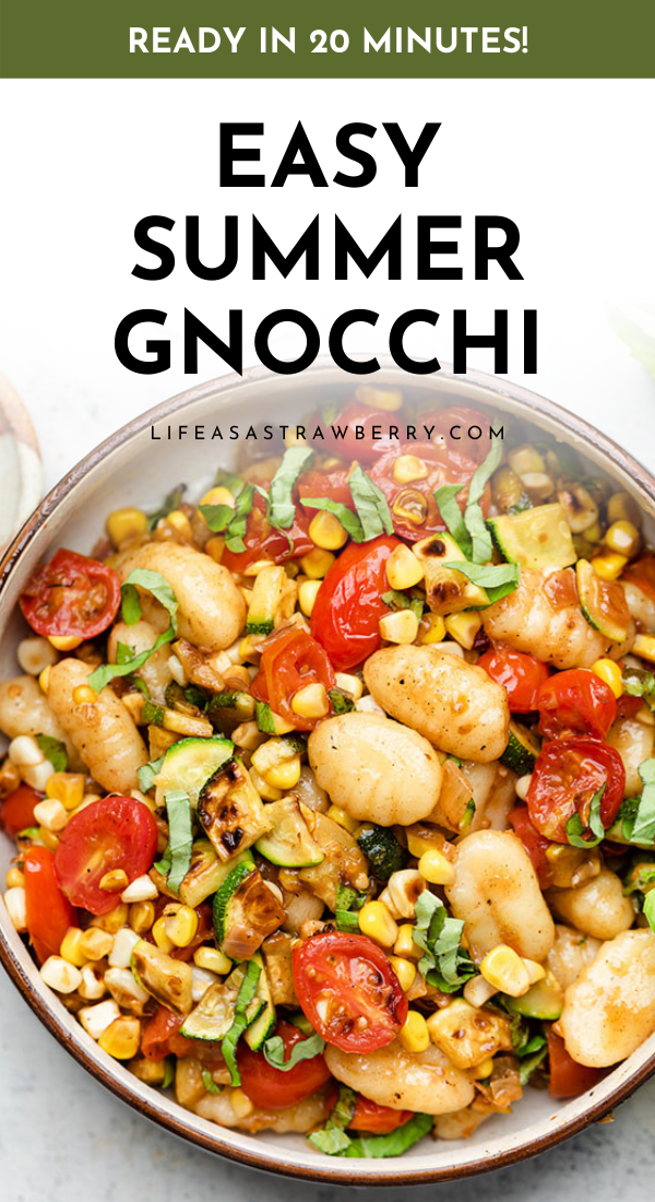 Easy Summer Gnocchi