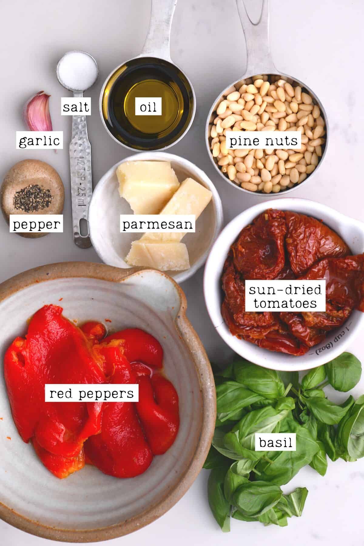 Sun-Dried Tomato Pesto (Pesto Rosso | Red Pesto)