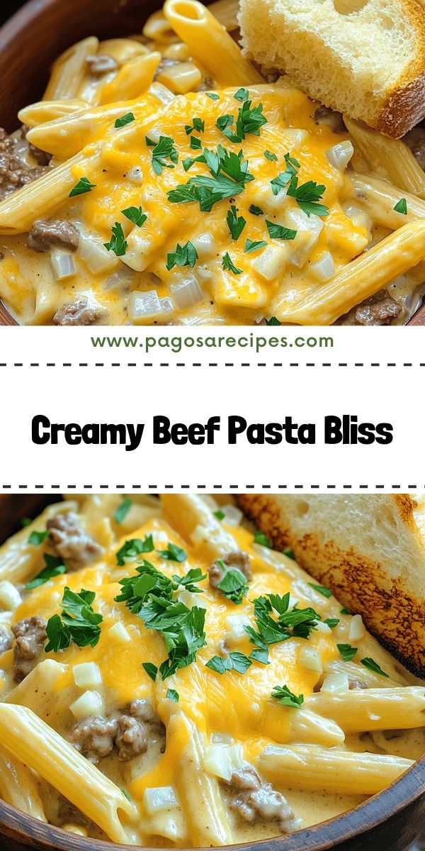 Easy One-Pot Creamy Beef Pasta for Busy Weeknights