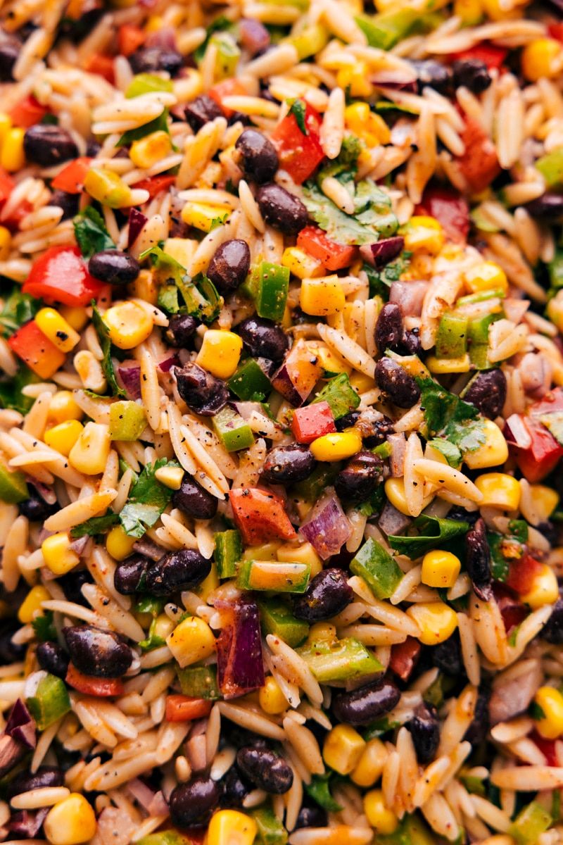 Cowboy Caviar Pasta Salad