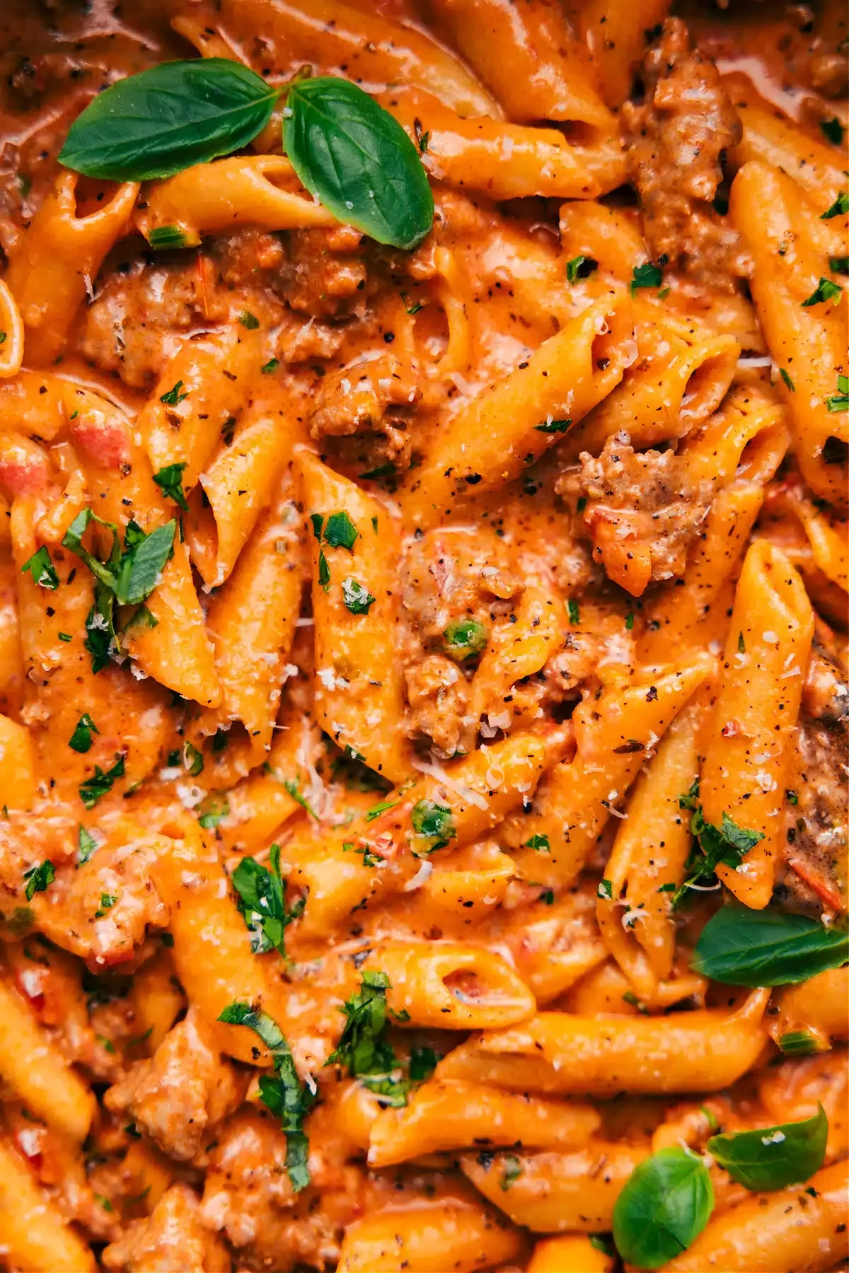 Penne Pasta with Sausage (One Pot!)