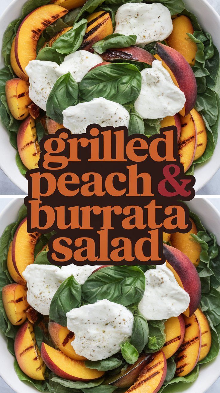 You’ll Want This Grilled Peach And Burrata Salad At Every BBQ 🍑🔥