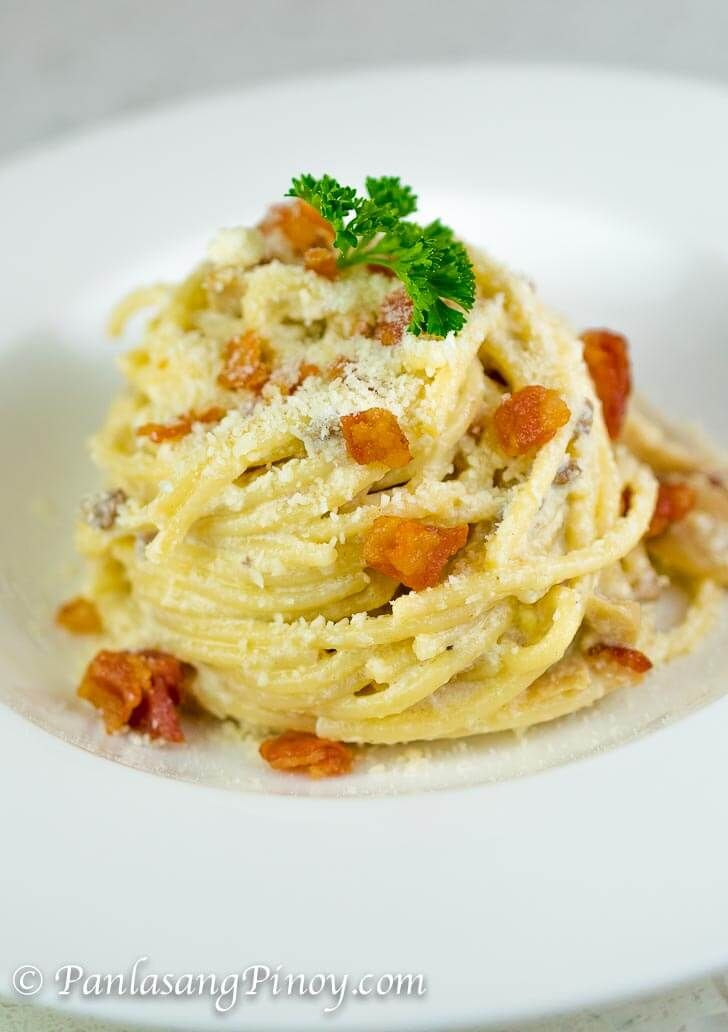 Pinoy Style Carbonara Recipe