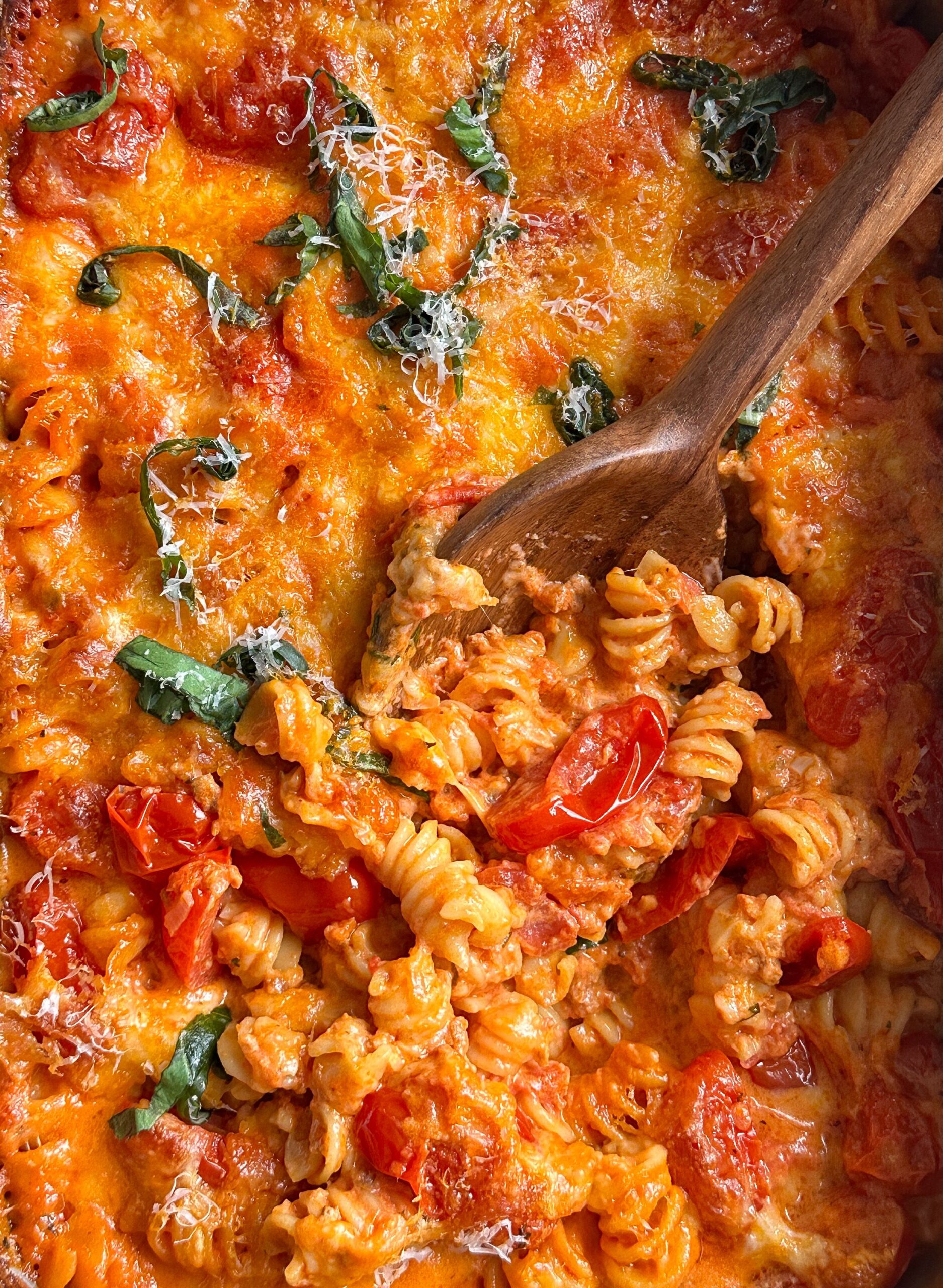 Bolognese Pasta Bake - Sari Diskin