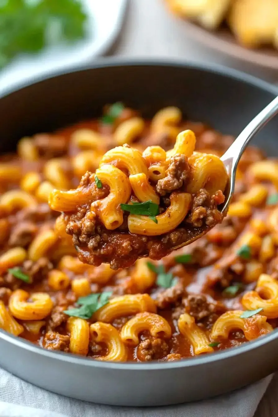 Simple One Pot Homemade Hamburger Helper
