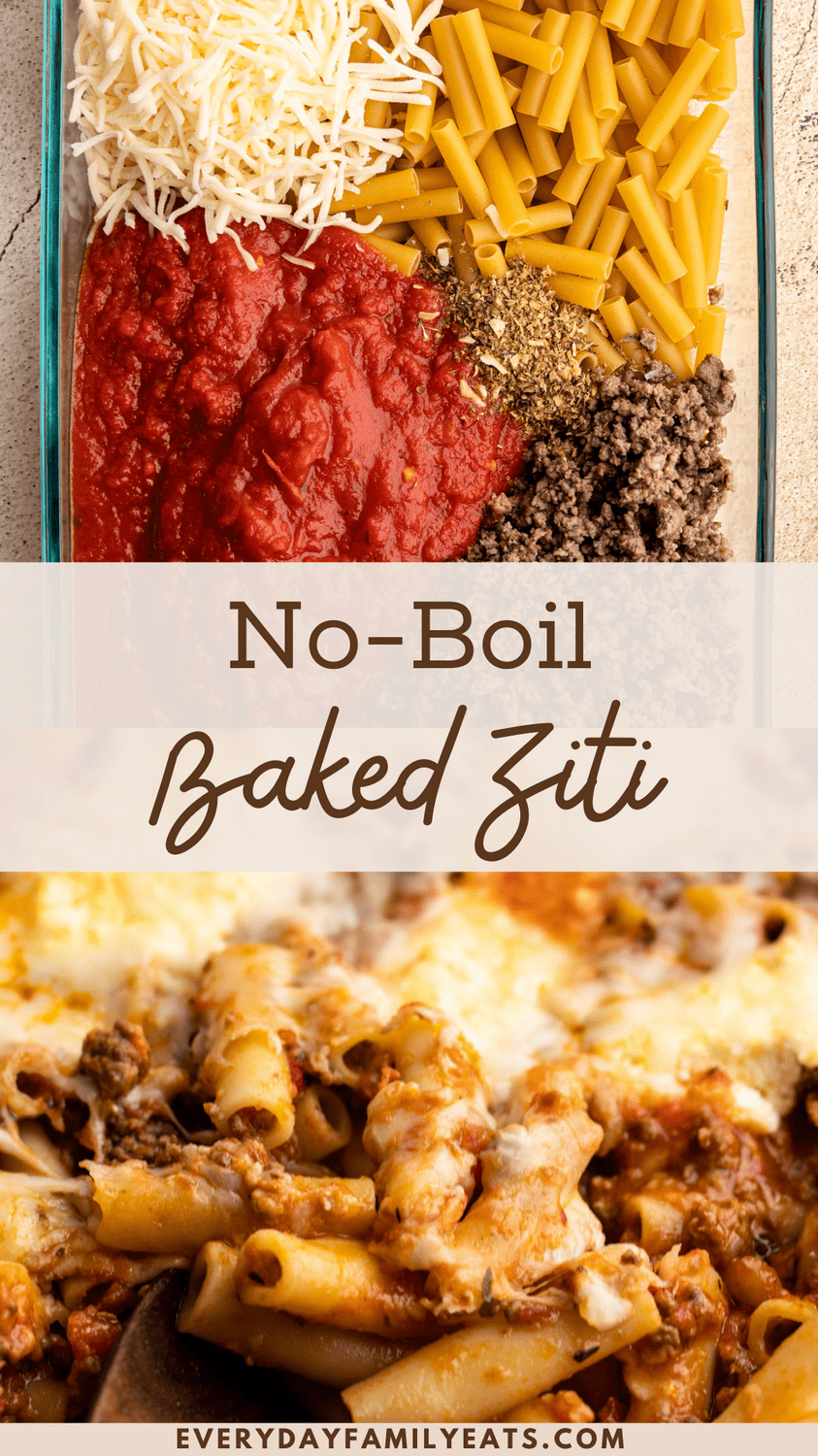 No-Boil Baked Ziti