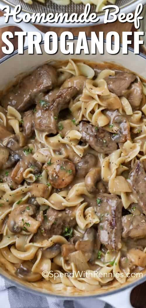 Easy Beef Stroganoff