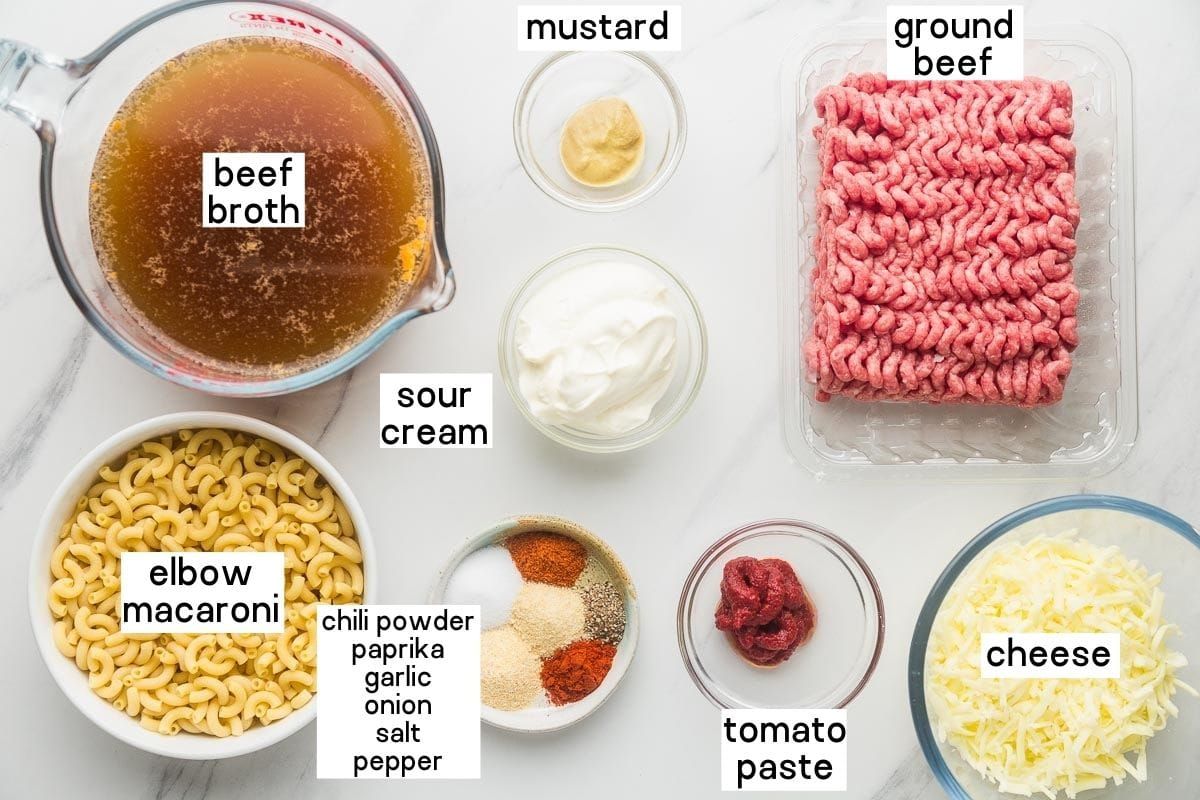 One Pot Homemade Hamburger Helper (Stovetop & Instant Pot Directions)