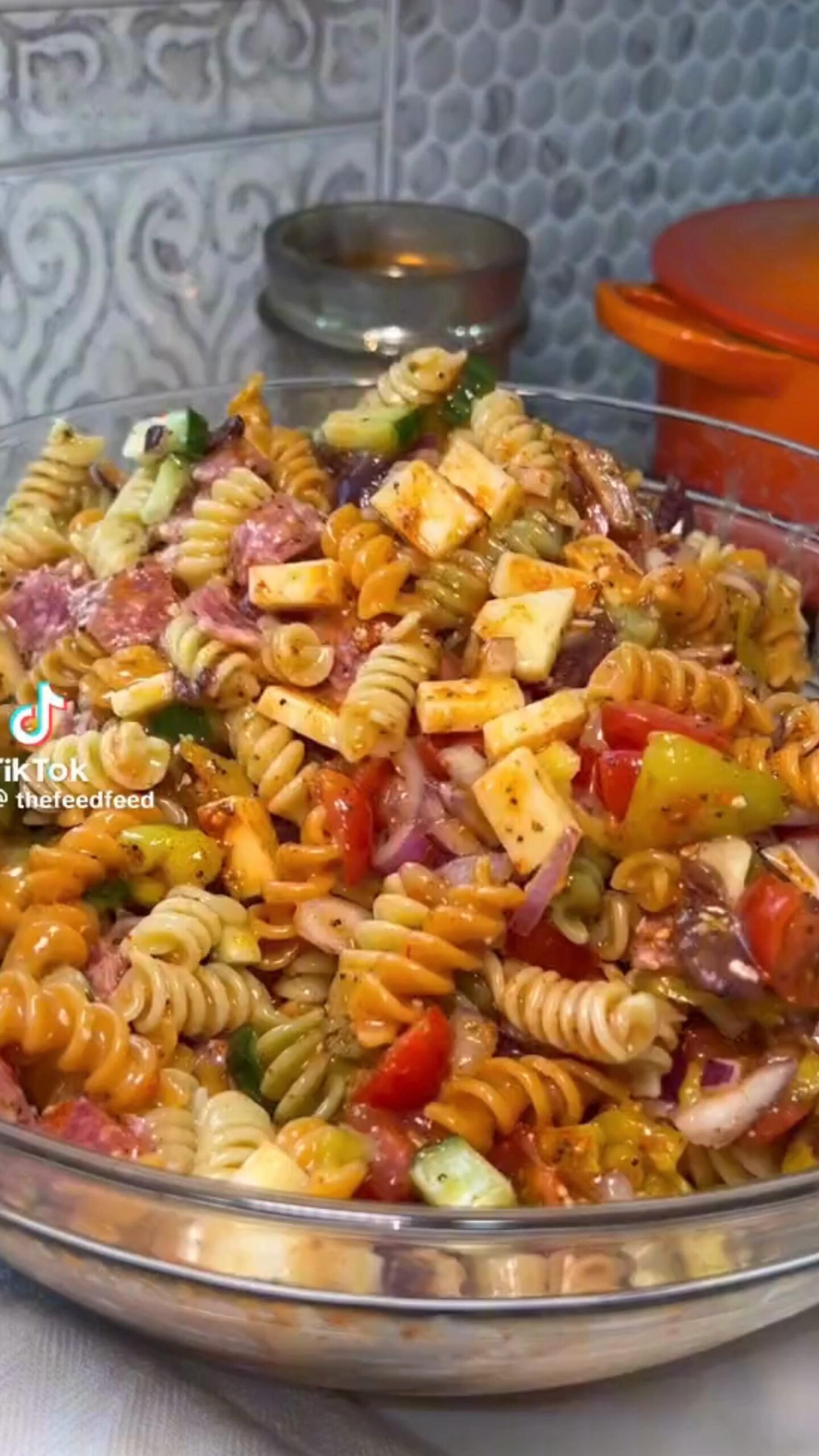 A fast pasta salad