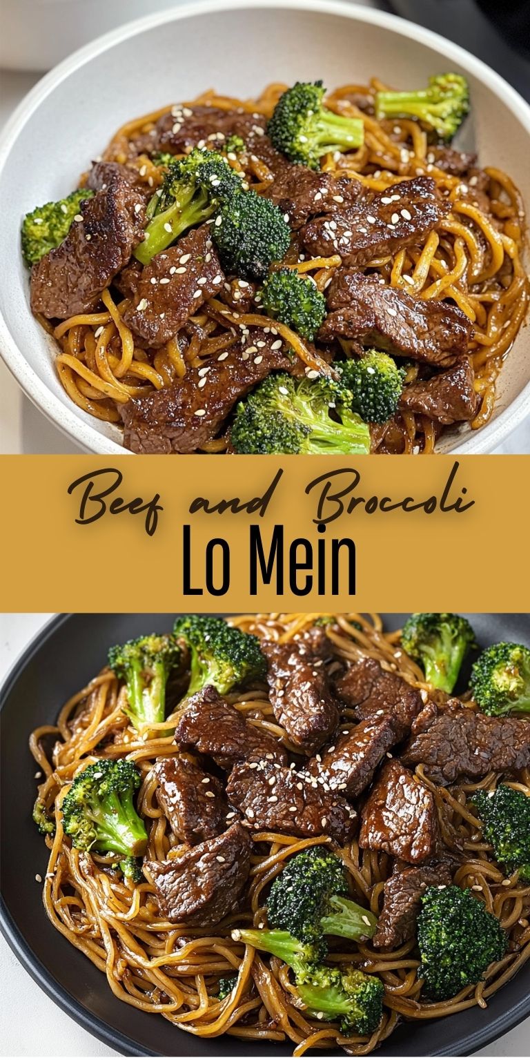 Easy Beef & Broccoli Lo Mein Recipe - Perfect for Weeknight Dinners!