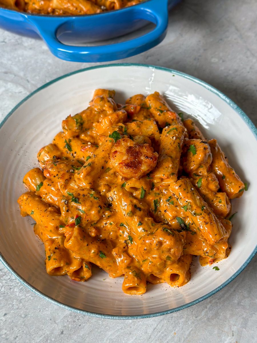 Creamy Cajun Shrimp Pasta - Maja's Recipes