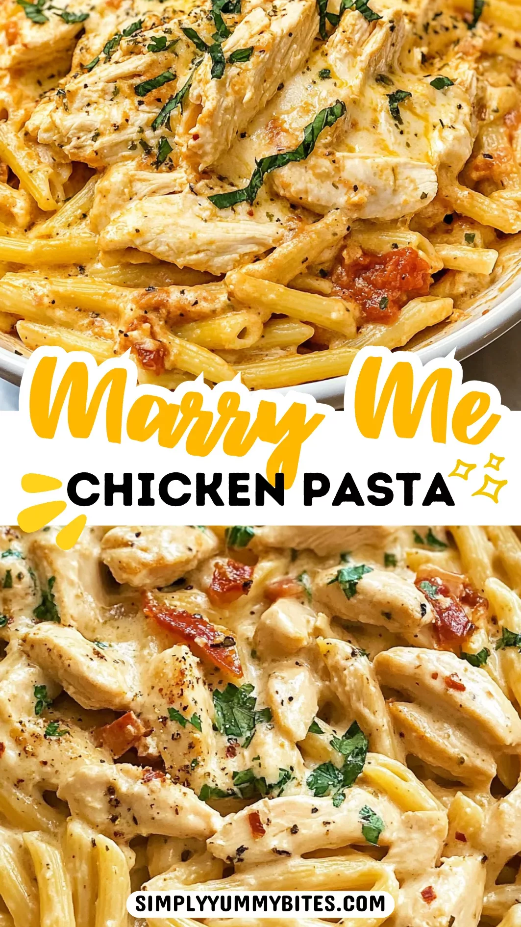 Creamy Marry Me Chicken Pasta