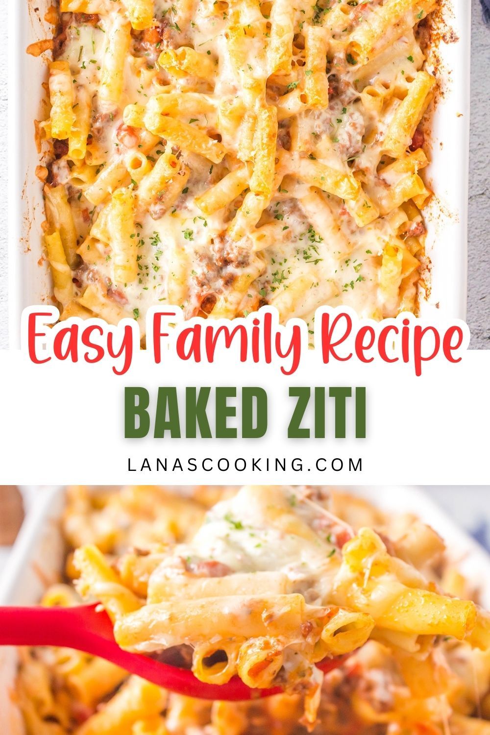 Easy Baked Ziti