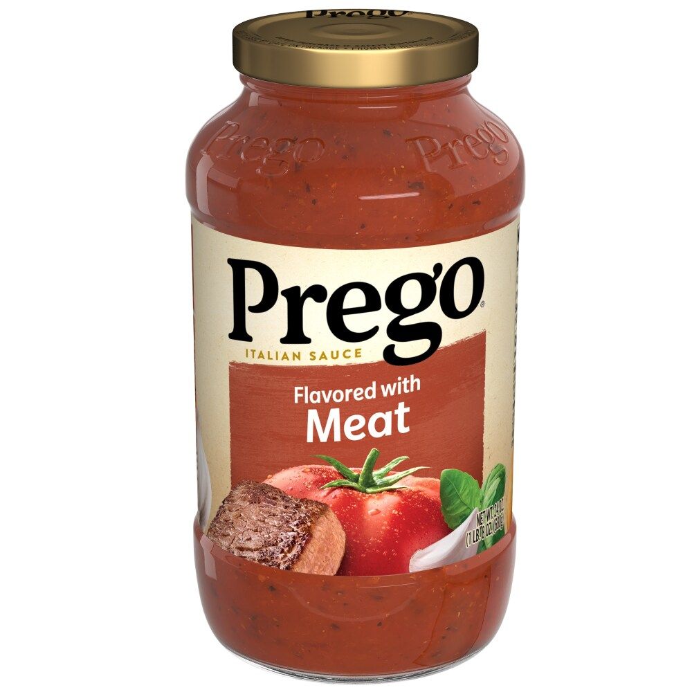 Prego® Italian Tomato Pasta Sauce Flavored With Meat 24 oz
