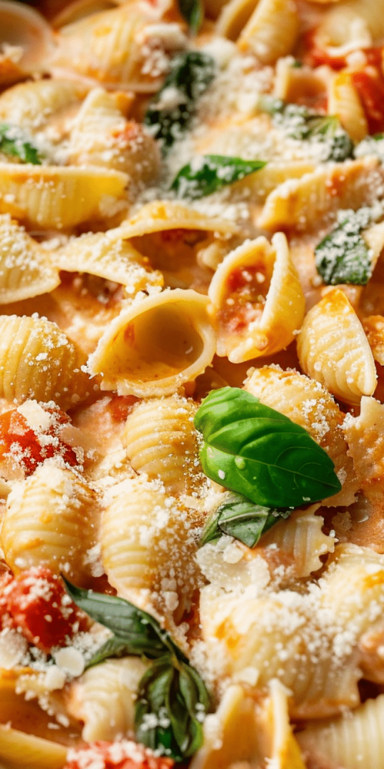 Creamy Tomato Basil Pasta [30 Minutes]
