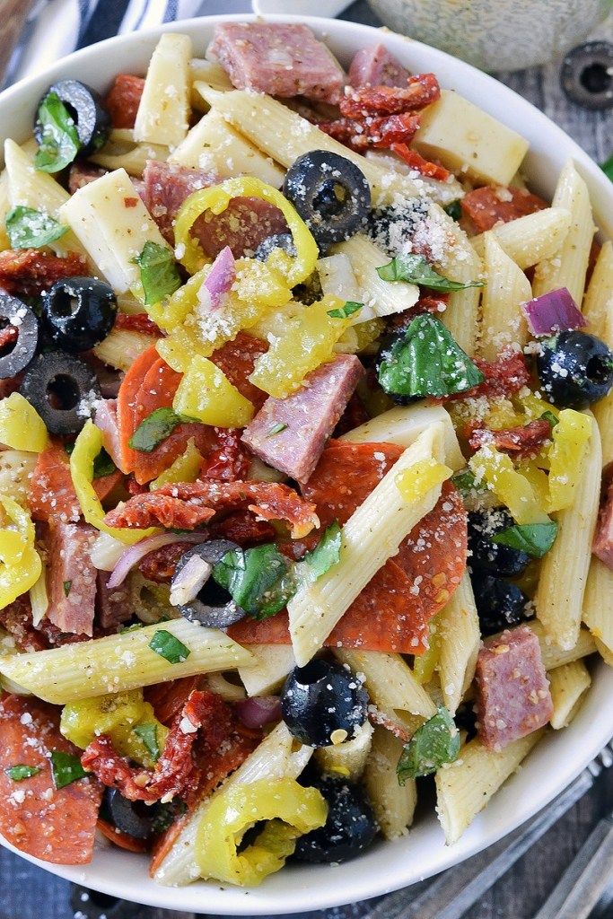 Italian Pasta Salad - Mother Thyme
