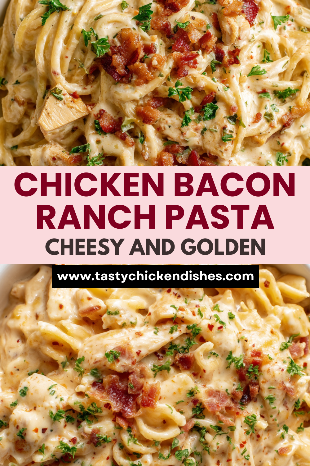 Chicken Bacon Ranch Pasta That Hits Like a Hug, Straight from the Skillet