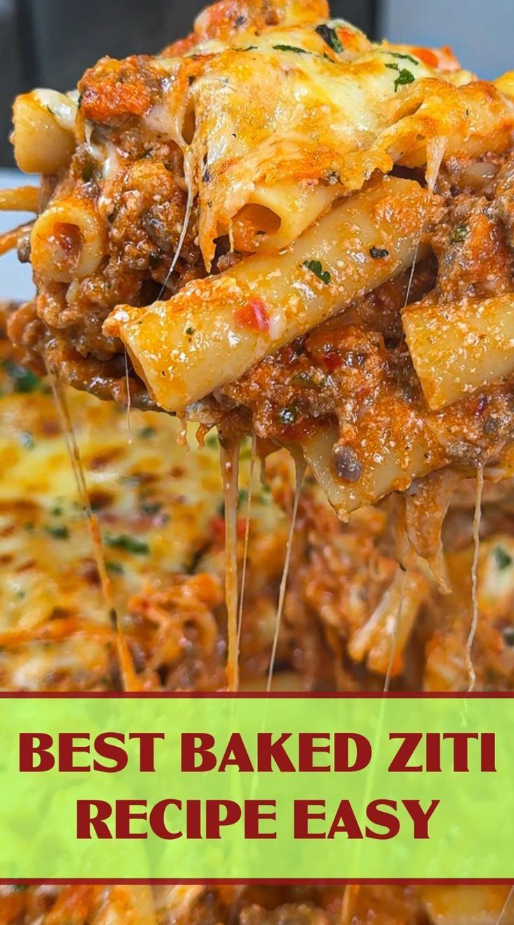 Best Baked Ziti Recipe: A Classic Italian-American Favorite