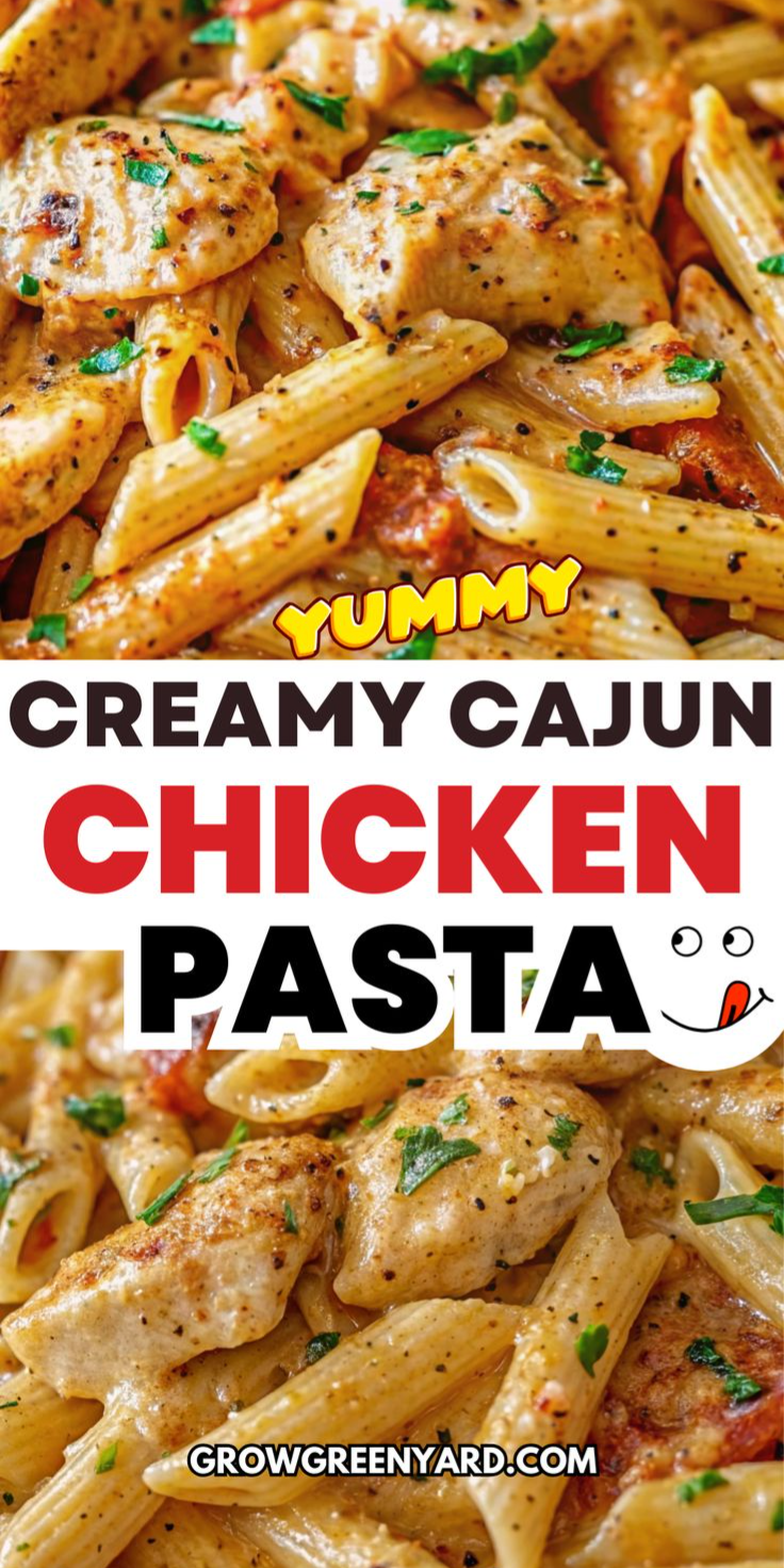 Easy Creamy Cajun Chicken Pasta (30 Minutes)