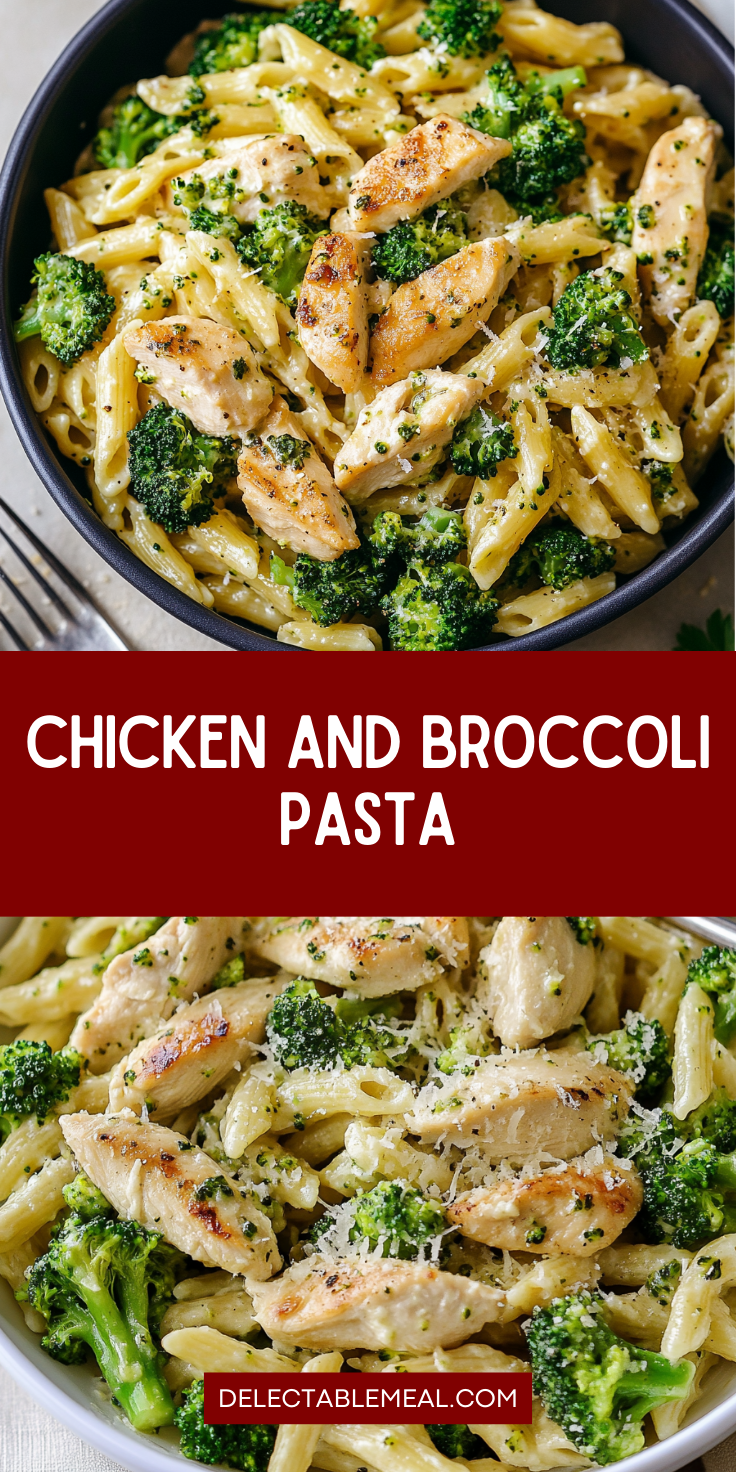 Chicken and Broccoli Pasta