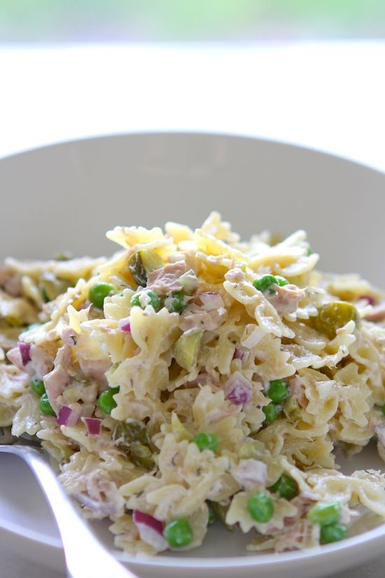 Tuna Salad Recipe with Pasta (Ready in 15 Minutes!) - Lauren's Latest