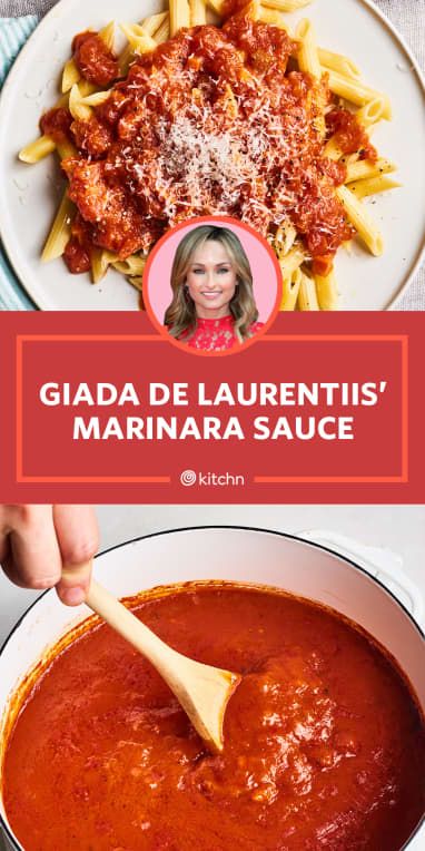 Giada’s Marinara Sauce Has an Unusual (but Effective) Hidden Ingredient