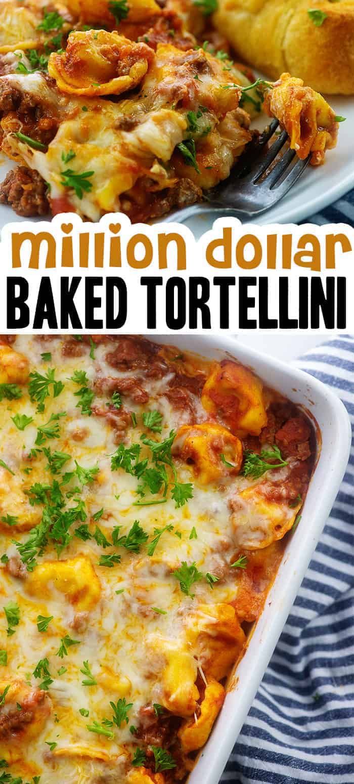 Million Dollar Baked Tortellini