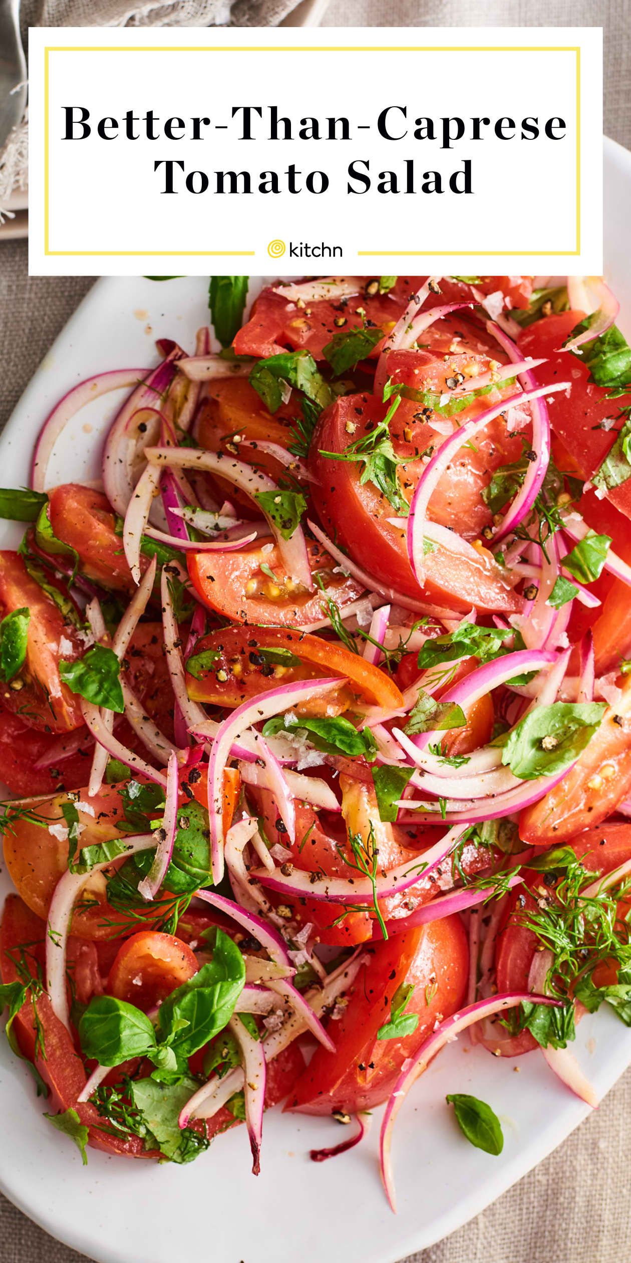 This Is THE Best Summer Tomato Salad (Even Better Than Caprese)