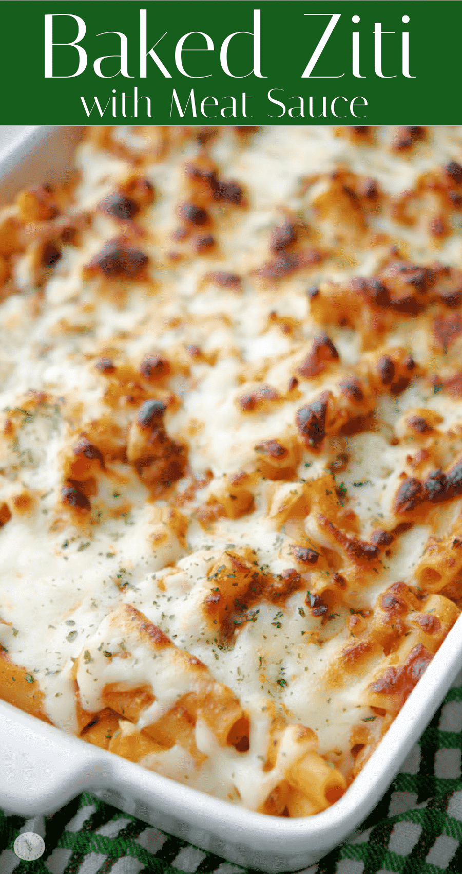 Baked Ziti with Meat Sauce